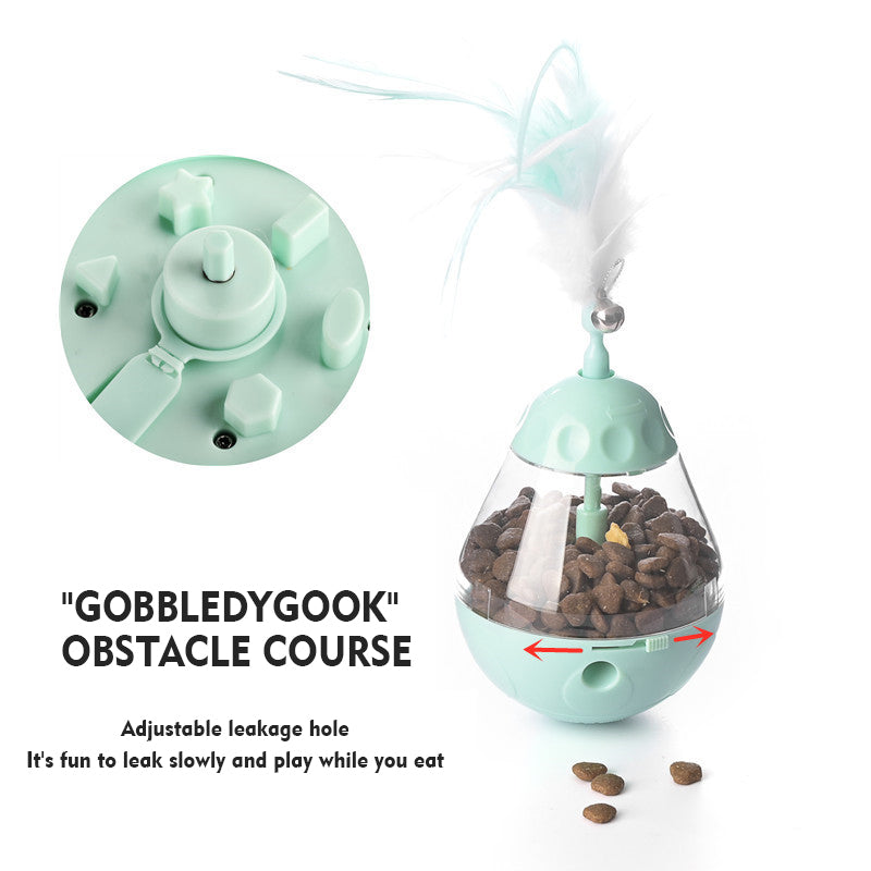 Walfinds-Interactive Leakage Cat Toy