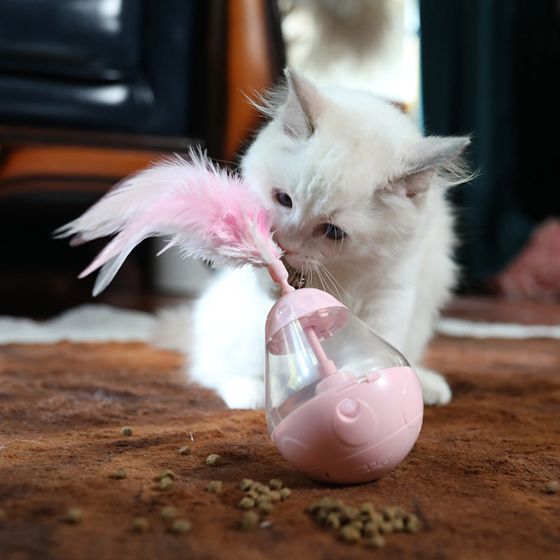 Walfinds-Interactive Leakage Cat Toy