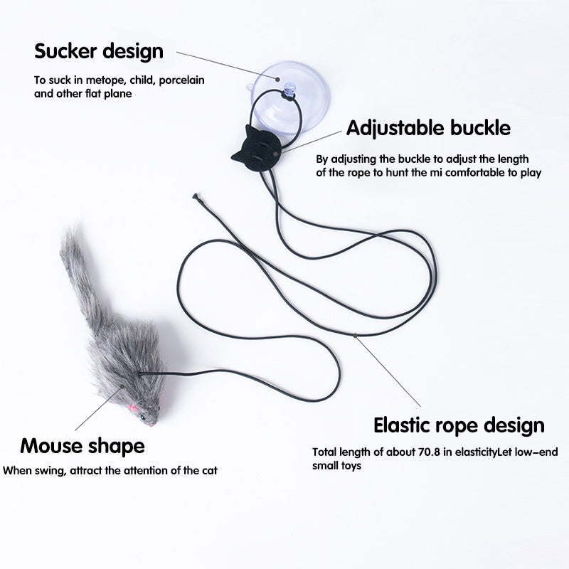Hanging Mouse Interactive Indoor Cat Toy