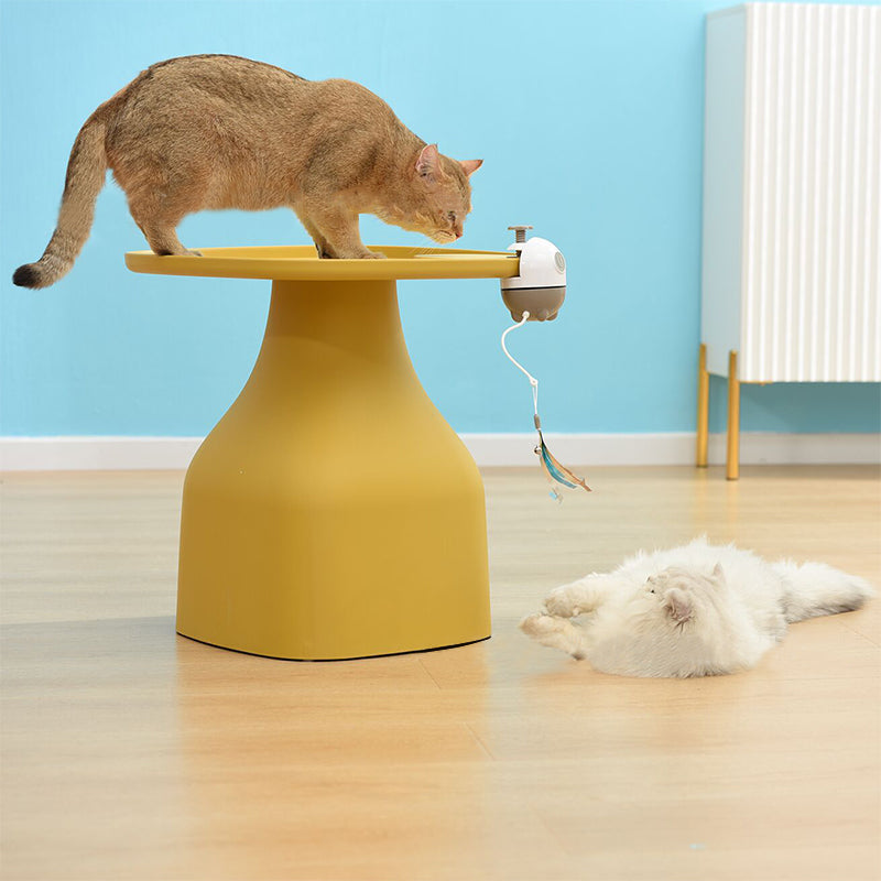 Feather Clip Laser Cat Toy