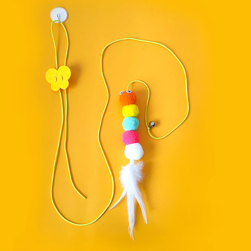 Adjustable Hanging Bugs Self-Entertainment Cat Toys