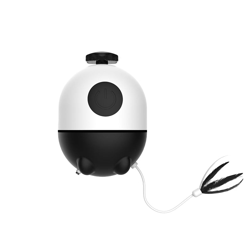 Feather Clip Laser Cat Toy