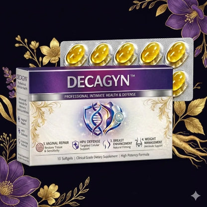 New Clinical Formula🧬DECAGYN™ Intimate Renewal & Defense Complex✅ Vaginal Repair✅ HPV Defense✅ Curve Sculpting