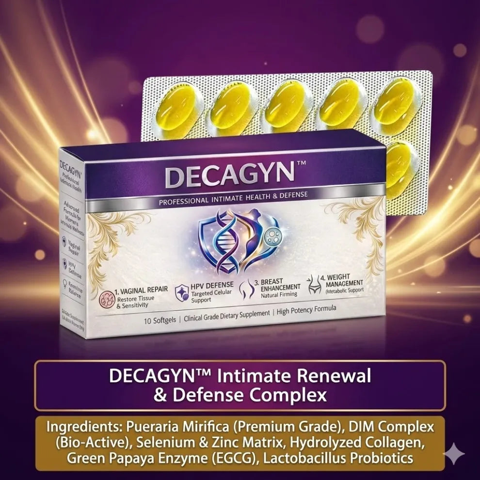 New Clinical Formula🧬DECAGYN™ Intimate Renewal & Defense Complex✅ Vaginal Repair✅ HPV Defense✅ Curve Sculpting