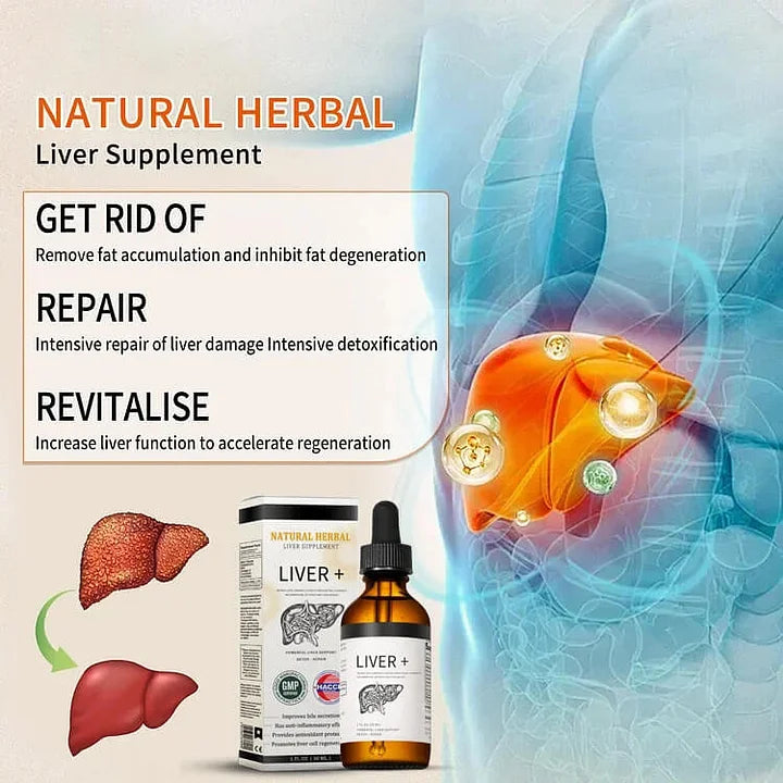 AnnieCare® Natural Herbal Liver Supplement - Powerful Liver Support - Detox & Repair - Lowers Blood Sugar and Lipids