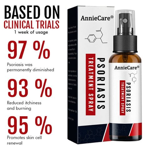 AnnieCare® Psoriasis Treatment Spray（Visible Change in 1 week!）