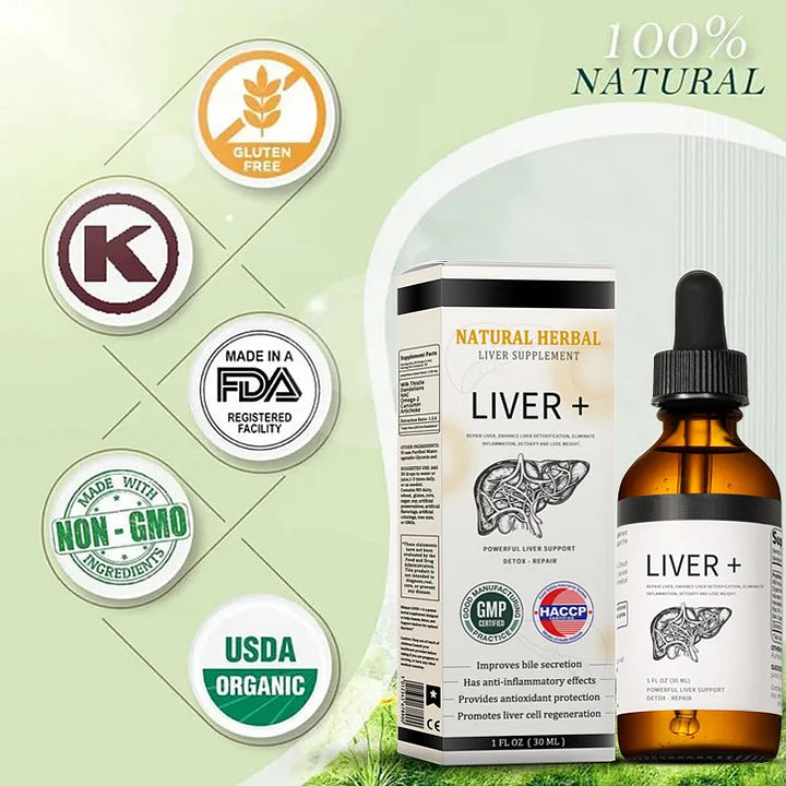 AnnieCare® Natural Herbal Liver Supplement - Powerful Liver Support - Detox & Repair - Lowers Blood Sugar and Lipids