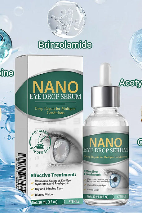 AnnieCare® Nano Eye Drops Serum ✅FDA Approved(Suitable for presbyopia, dry eye syndrome, glaucoma, and cataracts)