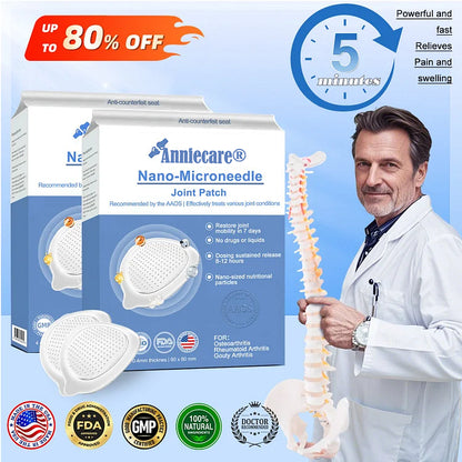 Official Store：👩‍⚕️Recommended by AAOS🏃‍♂️‍➡️AnnieCare® Nano-microneedle joint patch (Painless, long-lasting, suitable for arthritis, varicose veins and various orthopedic diseases)