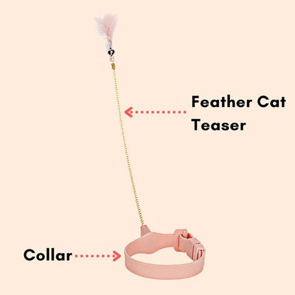 Creativity Feather Interactive Cat Self-entertainment Toys
