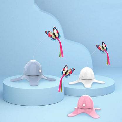 Fluttering Butterfly Interactive Cat Toy