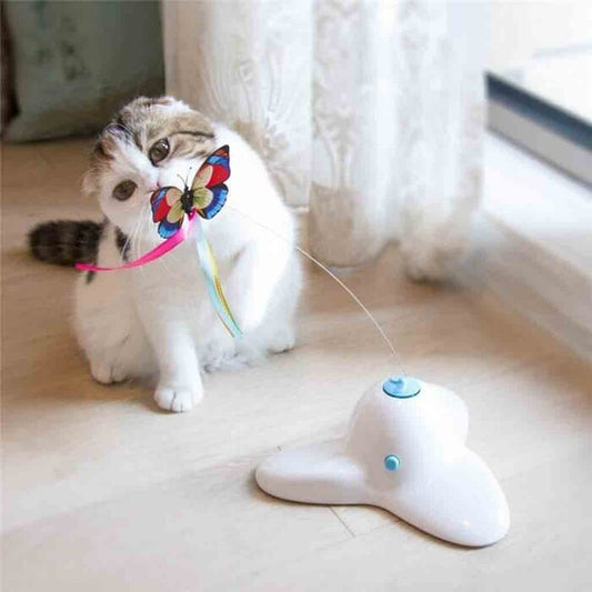 Fluttering Butterfly Interactive Cat Toy