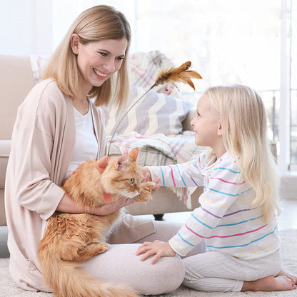 Creativity Feather Interactive Cat Self-entertainment Toys