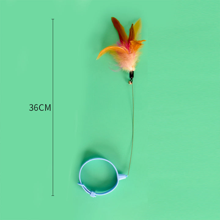Feather Cat Self-entertainment Toys