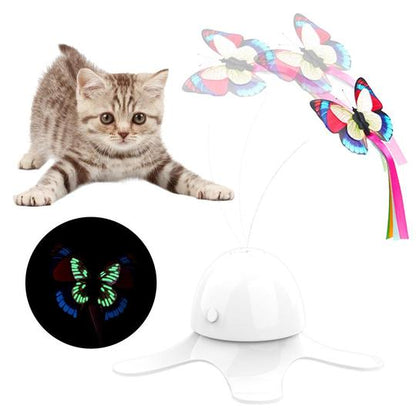 Fluttering Butterfly Interactive Cat Toy