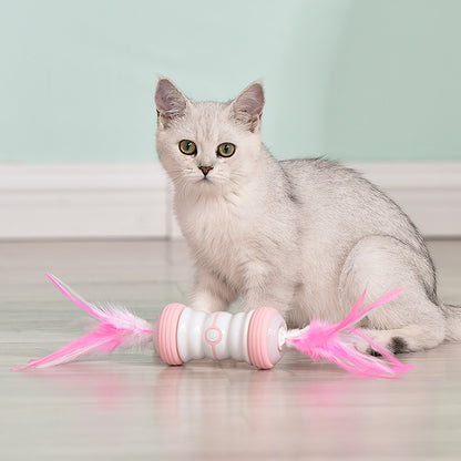 Automatic Interactive Toys With Feather For Cats