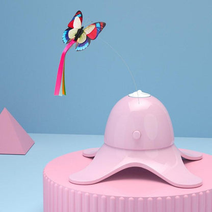 Fluttering Butterfly Interactive Cat Toy