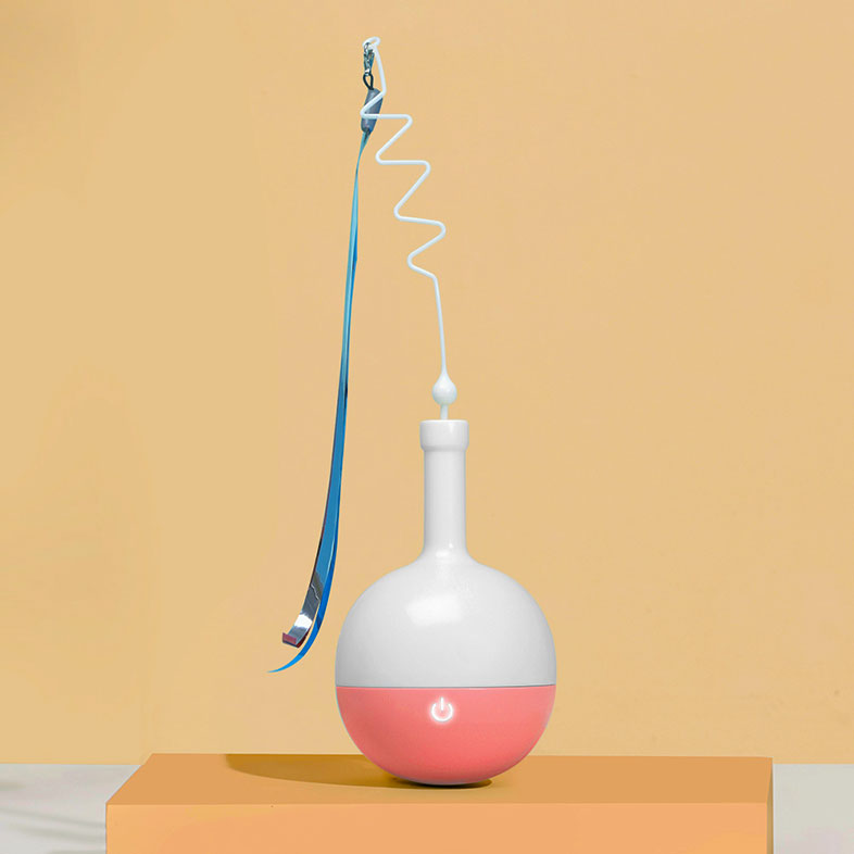 Automatic Rotate Tumbler Interactive Cat Toy