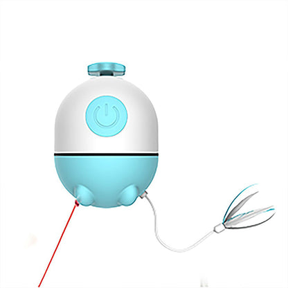 Feather Clip Laser Cat Toy