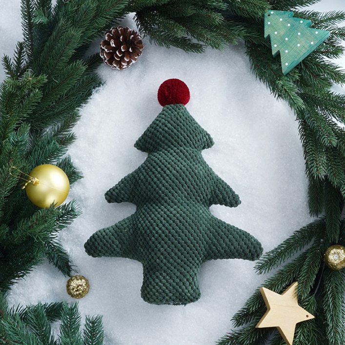 Christmas Tree Catnip Pillow Bite & Scratch Resistant Cat Toy