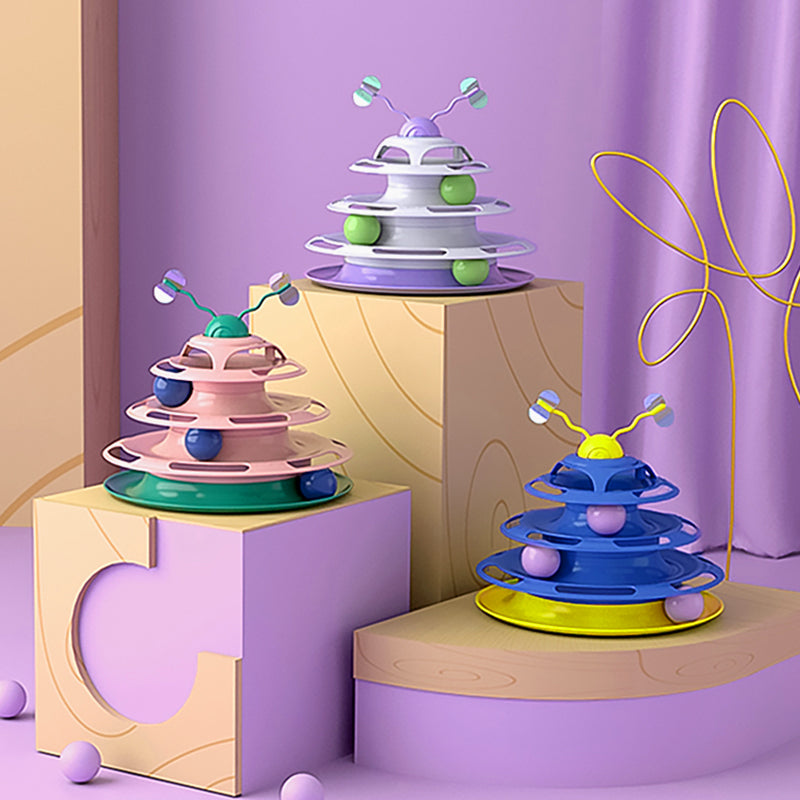 New "Lost Forest" Cat Tower Cat Turntable Toy