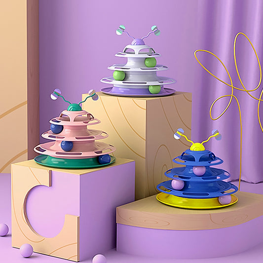 New "Lost Forest" Cat Tower Cat Turntable Toy