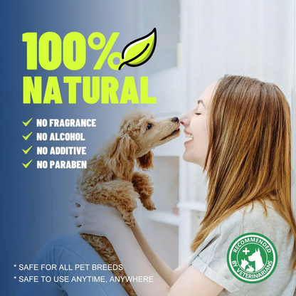 🔥Pet Teeth Cleaning Spray for Cats& Dogs, Eliminate Bad Breath, Targets Tartar & Plaque, Without Brushing🔥