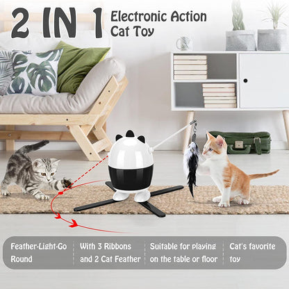 New Automatic Teaser Cat Toy | Laser Cat Toy
