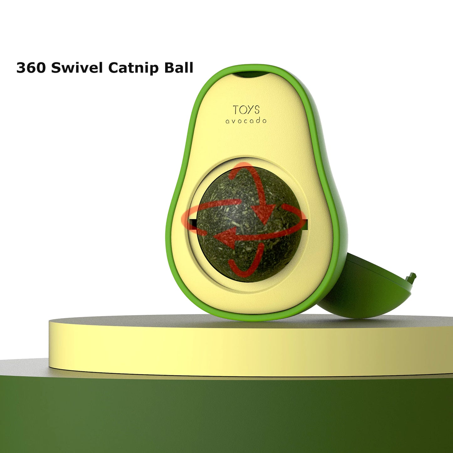 Catnip Ball Toys for Indoor Cats All Natural Catnip for Cats Interactive Silvervine Ball