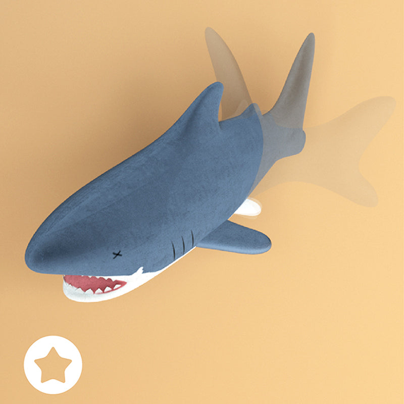 Flopping Shark Cat Toy