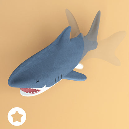 Flopping Shark Cat Toy