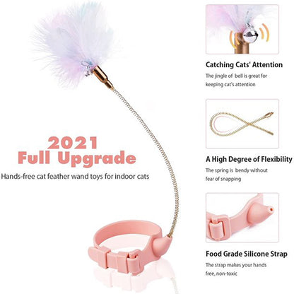 Creativity Feather Interactive Cat Self-entertainment Toys