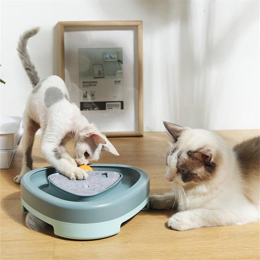 Electronic Turntable Ball Automatic Interactive Cat Toy