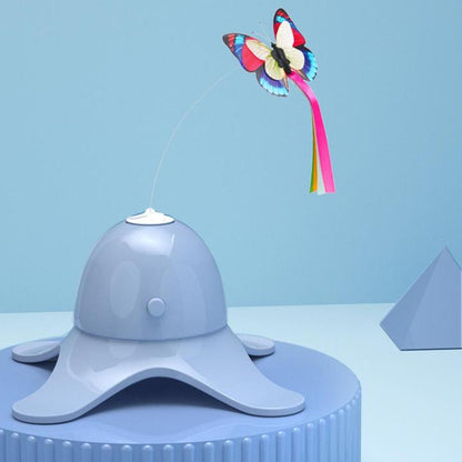 Fluttering Butterfly Interactive Cat Toy