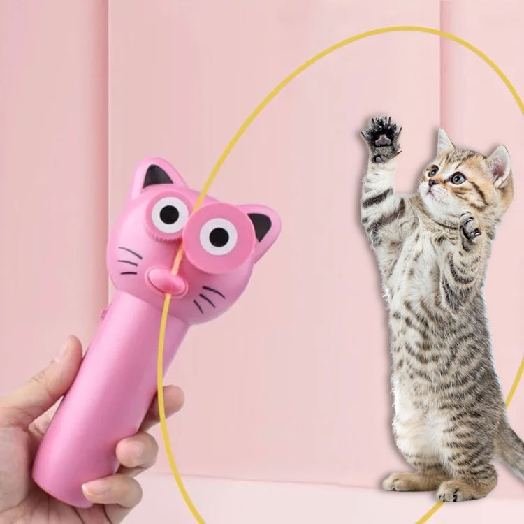 Electric Rope Launcher Teasing Cat Toys