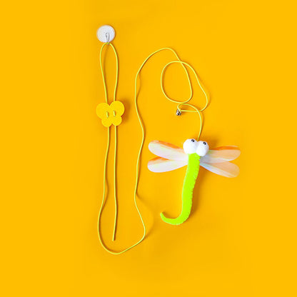 Adjustable Hanging Bugs Self-Entertainment Cat Toys