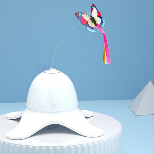 Fluttering Butterfly Interactive Cat Toy