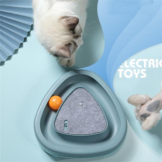 Electronic Turntable Ball Automatic Interactive Cat Toy