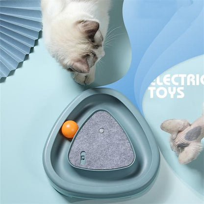 Electronic Turntable Ball Automatic Interactive Cat Toy