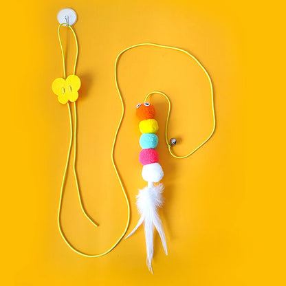 Adjustable Hanging Bugs Self-Entertainment Cat Toys