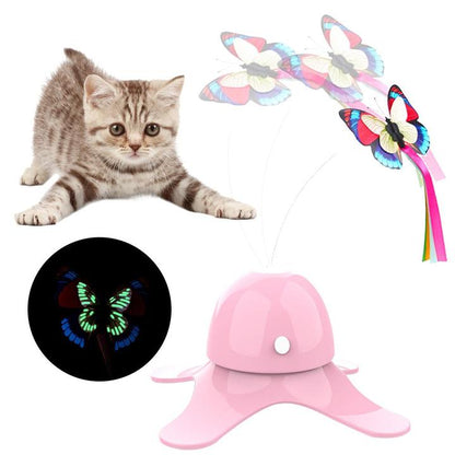 Fluttering Butterfly Interactive Cat Toy